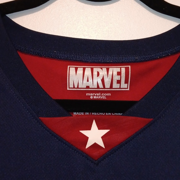 Marvel Captain America Jersey Tank #15 Large - Picture 3 of 4
